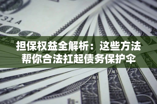武汉担保权益全解析：这些方法帮你合法扛起债务保护伞