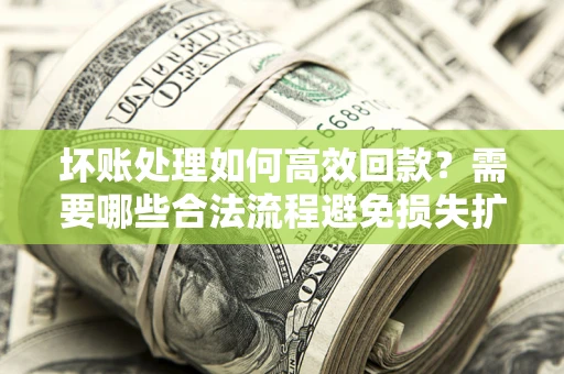 武汉坏账处理如何高效回款？需要哪些合法流程避免损失扩大？