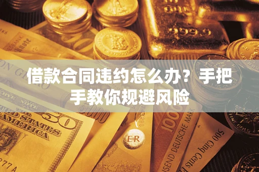 武汉借款合同违约怎么办？手把手教你规避风险