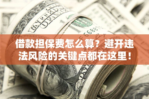 武汉借款担保费怎么算？避开违法风险的关键点都在这里！