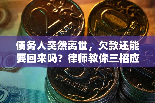 武汉债务人突然离世，欠款还能要回来吗？律师教你三招应对