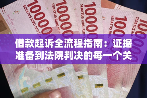 武汉借款起诉全流程指南：证据准备到法院判决的每一个关键步骤