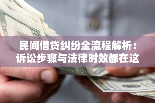 武汉民间借贷纠纷全流程解析：诉讼步骤与法律时效都在这儿了