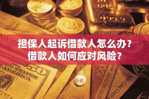 武汉担保人起诉借款人怎么办？借款人如何应对风险？