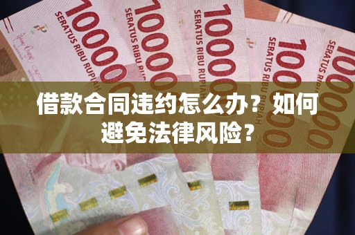 武汉借款合同违约怎么办？如何避免法律风险？