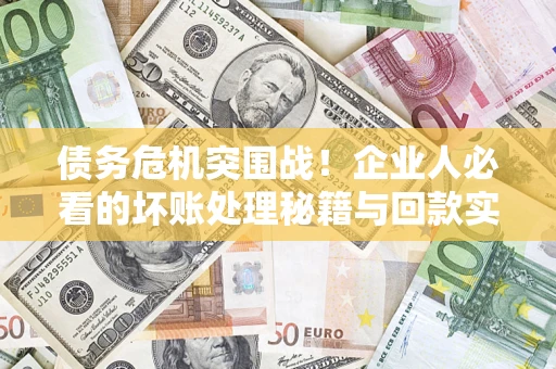 武汉债务危机突围战！企业人必看的坏账处理秘籍与回款实战指南