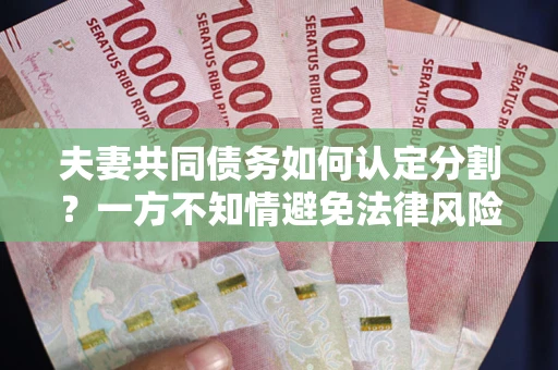 武汉夫妻共同债务如何认定分割？一方不知情避免法律风险必看！